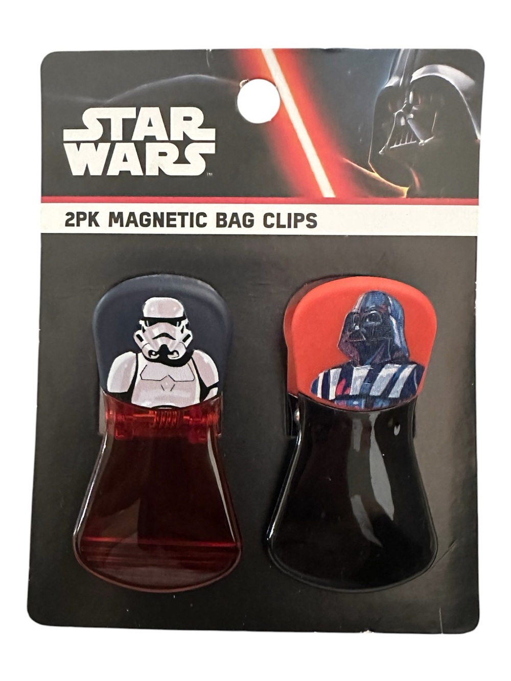 Star Wars Magnetic Bag Clips Set of 2